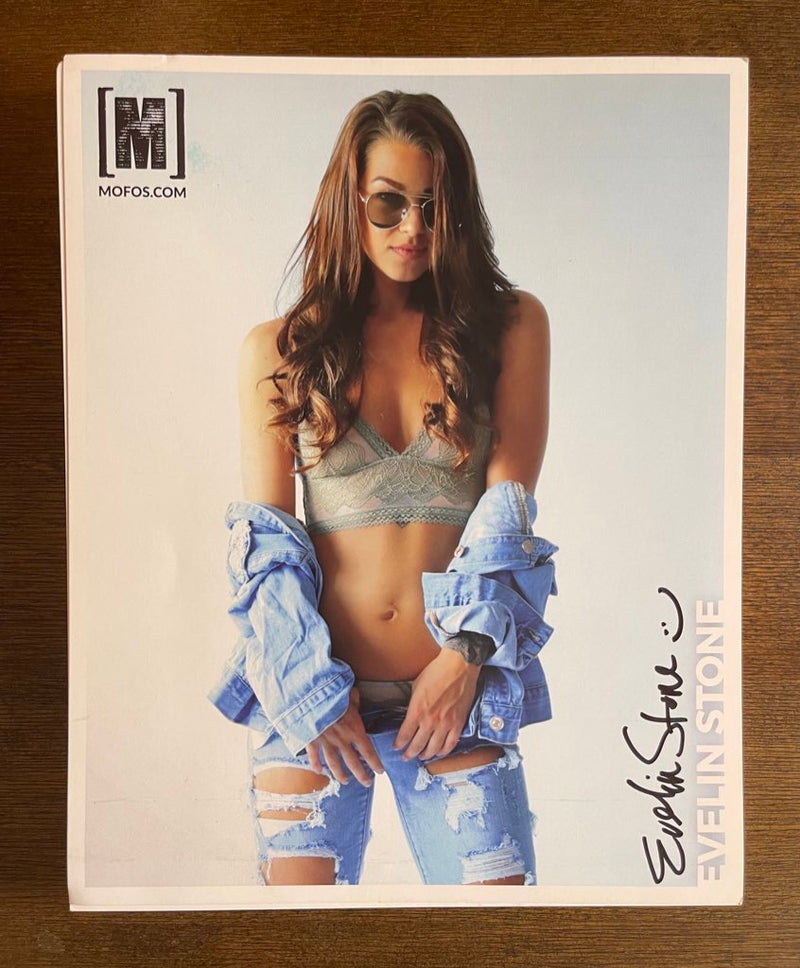 MFX Girl of the Month 8 X 10 Signed Print